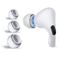 Tech-Protect AirPods Pro Silicone Ear Tips - S, M, L - White